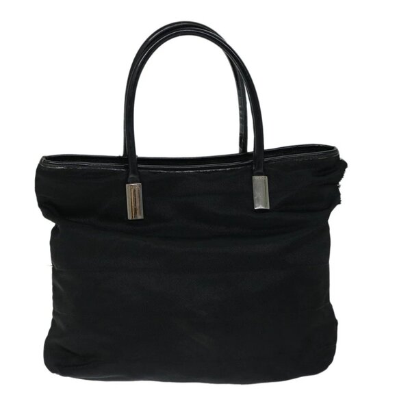 GUCCI Hand Bag Nylon Black 002 2123 0457 Auth 69786 - Picture 1 of 15